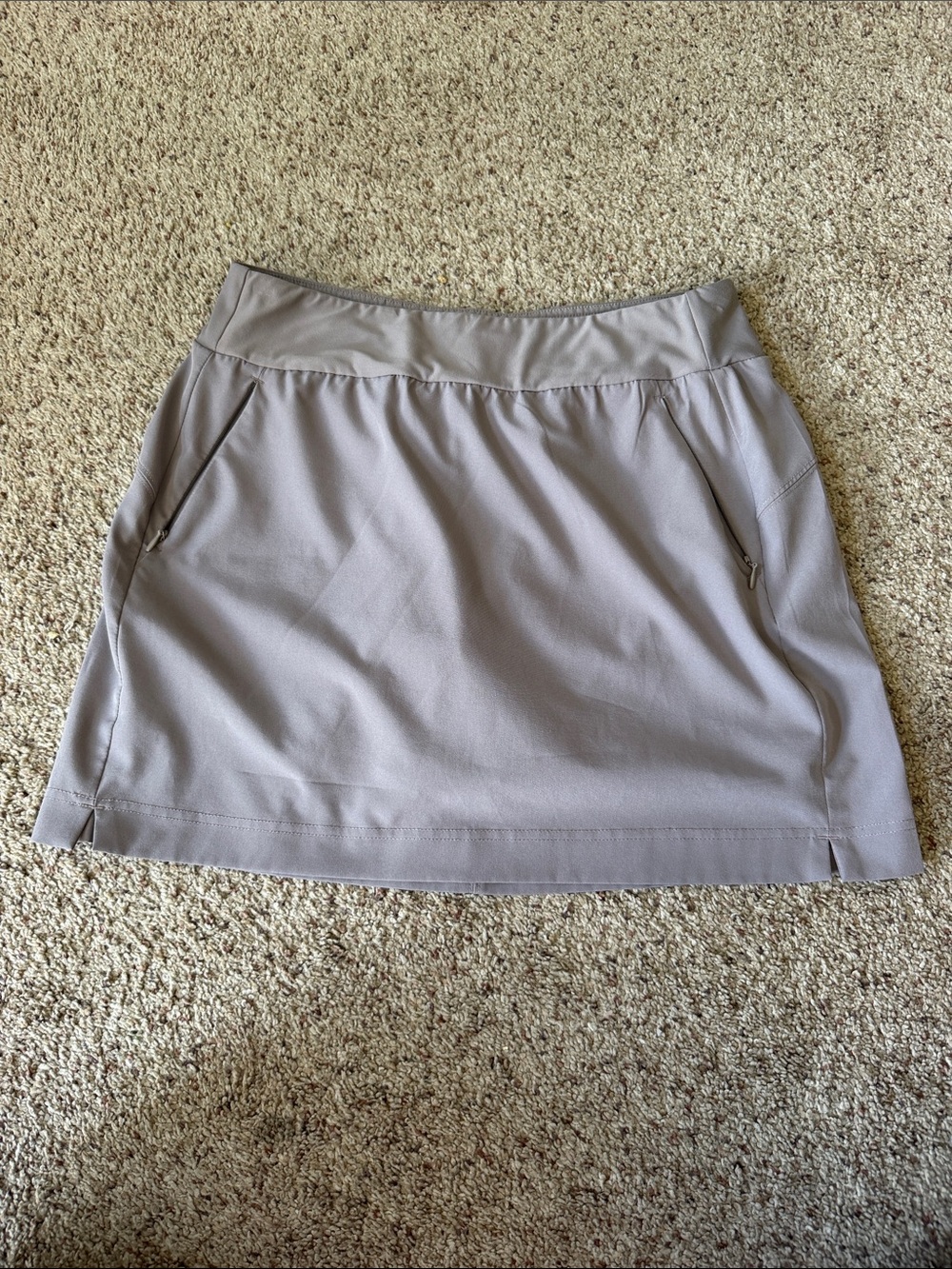 Reebok Women's Mini Skort in Light Taupe